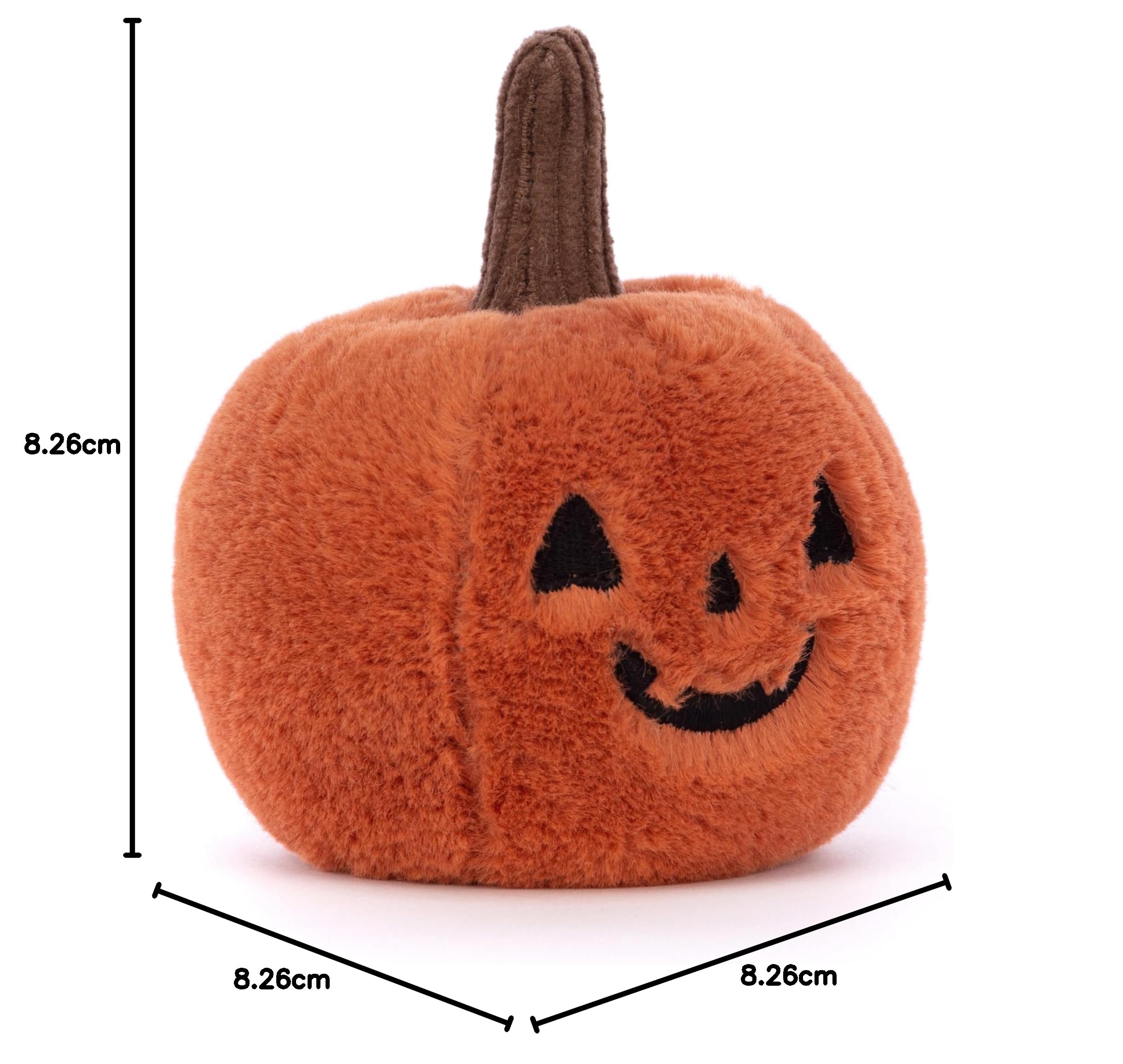 【pumpkin】臼のみ、直径45cm高さ55cm Jellycat Halloween Ooky Jack O Lantern Pumpkin (10cm x 9cm
